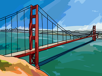 san francisco design illustration