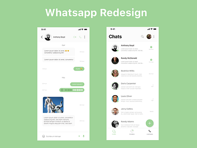 Whatsapp Redesign