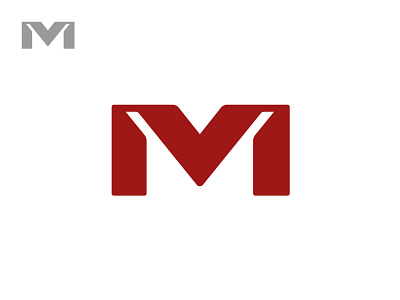 M V Monogram branding design logo logodesign m minimal minimalism monogram v