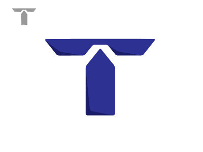 T / Industrial - exploration black branding design grid logo logodesign minimal