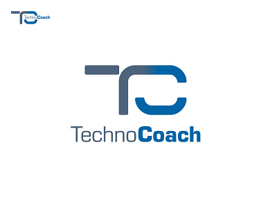 TechnoCoach Logo Exploration black branding c design grid logo logodesign minimal monogram