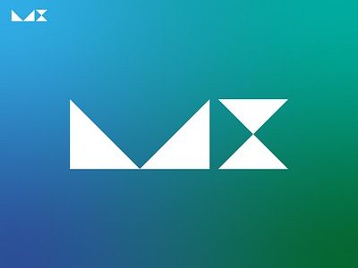 MX black branding design grid logo logodesign m minimal monogram x