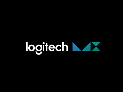 Logitech MX branding design grid logo logodesign m minimal monogram x