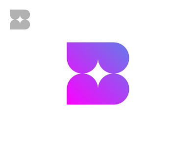 B / Exploration b black branding design grid logo logodesign minimal monogram