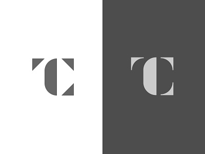 TC Exploration black branding c design grid logo logodesign minimal monogram t