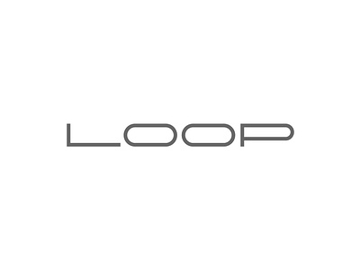 Loop / Exploration branding design grid logo logodesign minimal monogram