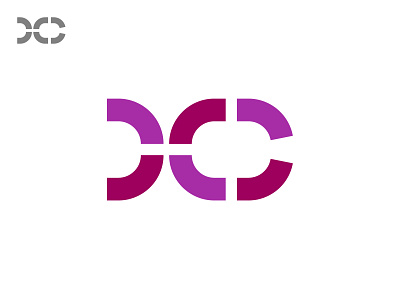XC monogram / Chain black branding c design grid logo logodesign minimal monogram x