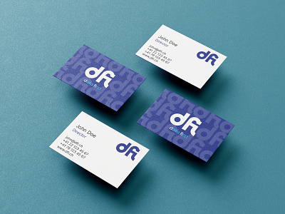 dfi's business card Exploration branding business card design grid logo logodesign minimal print
