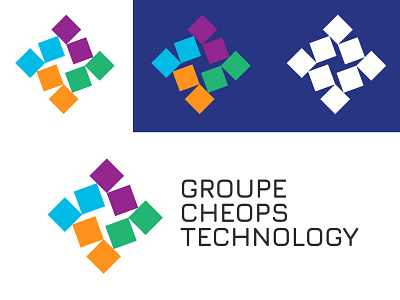 Logo Research on Cheops Technology Group branding design grid logo logodesign minimal