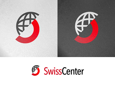SwissCenter logo exploration branding design grid logo logodesign minimal monogram