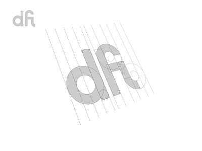 dfi monogram / grid d design f grid grid logo i identity logo logodesign logotype monogram