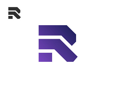 R - Tech branding design logo logodesign monogram r