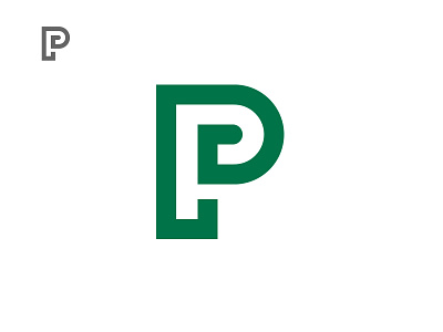 P branding design logo logodesign monogram p