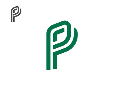 P design logo logodesign monogram p