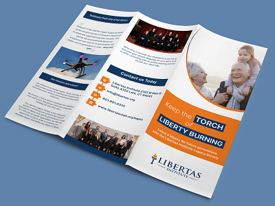 Libertas Institute Brochure Design