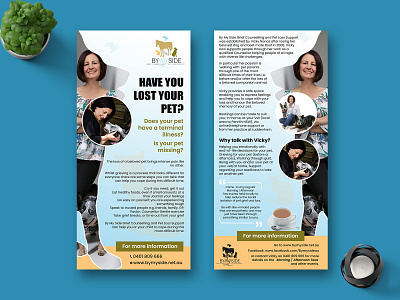 By My Side Brochure Design | Social Media Design