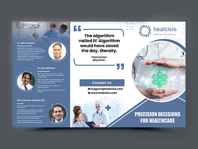 Healcisio Brochure Design | Social Media Design