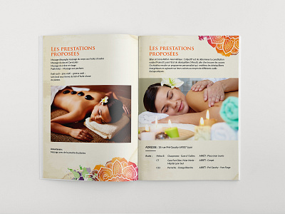 Les Prestations Proposees Brochure Design