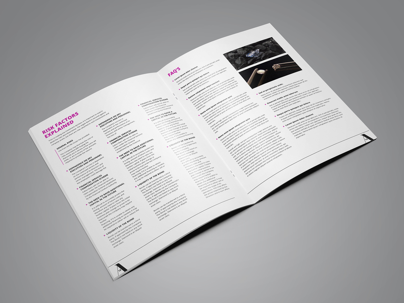FAQ' S Brochure Design by ProBrochureLand on Dribbble