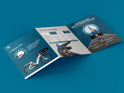Delivery Bike Brochure Design