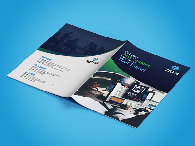 Get Your Best Content That Makes Your Brand advertise advertisement branding brochure brochure design brochure layout brochure mockup brochure template design illustration typography