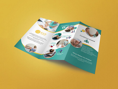 Condition Treated advertise advertisement branding brochure brochure design brochure layout brochure mockup brochure template design illustration typography