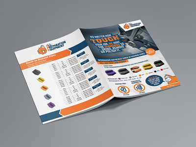 All Preparation Equipment advertise advertisement branding brochure brochure design brochure layout brochure mockup brochure template design illustration typography