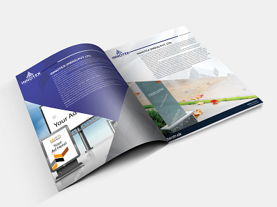 Innotex PVT. LTD Brochure Design advertise advertisement branding brochure brochure design brochure layout brochure mockup brochure template design illustration typography