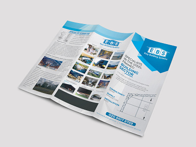 Building Sector Brochure Design advertise advertisement branding brochure brochure design brochure layout brochure mockup brochure template building design illustration sector system typography