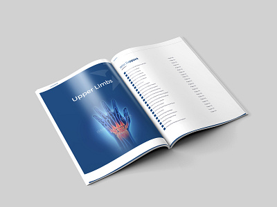 Upper Limbs Brochure Design advertise advertisement branding brochure brochure design brochure layout brochure mockup brochure template design illustration typography