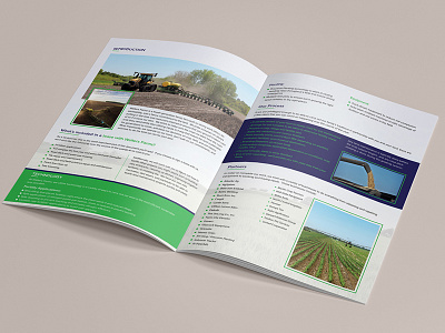 Walter Farm Brochure Design advertisement brochure brochure design brochure layout brochure mockup brochure template design