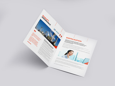 Quality Assurance Brochure Design advertise advertisement brochure brochure design brochure layout brochure mockup brochure template design