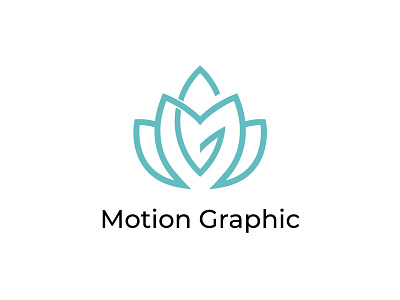 MG branding design identity illustrator logo logo design logoconcept logoinspiration lotus lotus flower lotus logo minimal