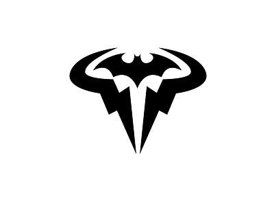 Batman and Nadal Bull batman branding bull design identity illustrator logo logoinspiration logomark nadal tattoo vector