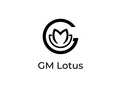 GM Lotus 01 branding design identity illustrator logo logo design logoconcept logodesign logoinspiration logomark lotus logo