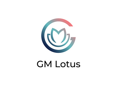 GM Lotus 03 branding design identity illustrator logo logo design logoconcept logodesign logoinspiration logomark lotus logo