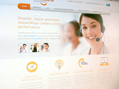 Smart Interactions css graphic design html ux web design