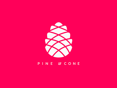 Pine Cone light logo pine cone