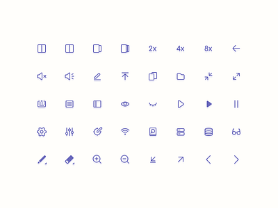 ICONS border:2px -200602 glyphs icon set vector