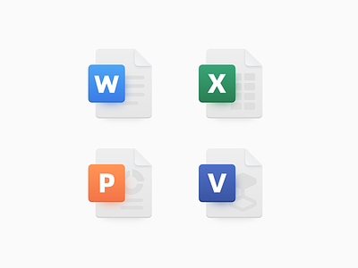 Office file icons