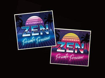 Zen Private Preview private priview sticker zen