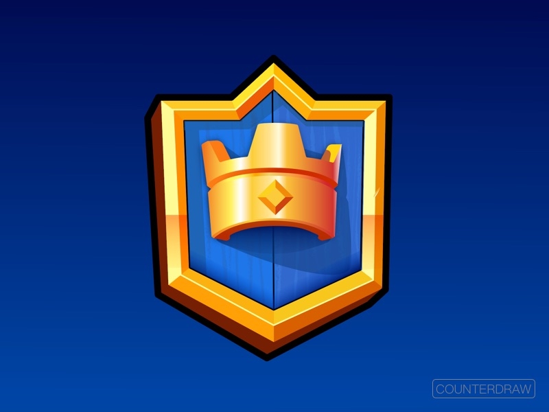 Clash Royale icon by Shawn Tong on Dribbble