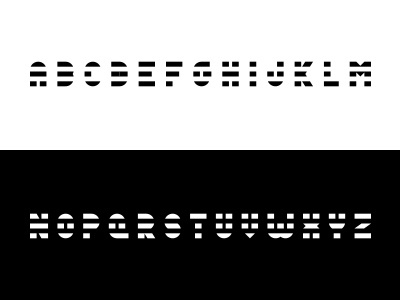 Jailbird alphabet type