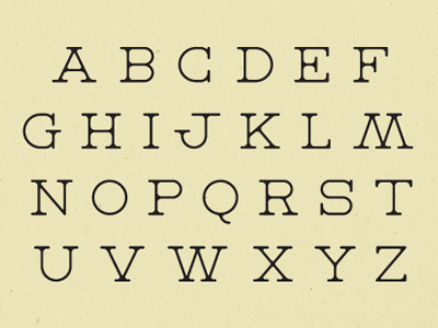 Type serif type typeface
