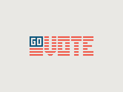 #Govote flag govote illustration merica type vote