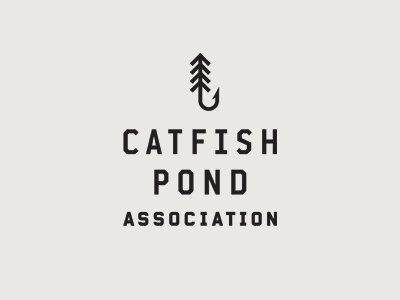 Catifsh pond logo type