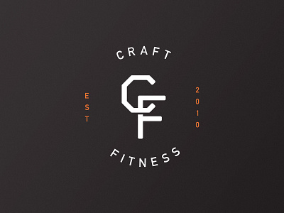 Craft Fitness athletic brand branding craft crossfit design fitness logo