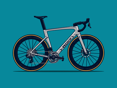 S-Works Venge Road Bicycle Illustration