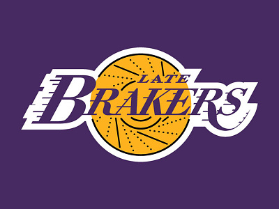 Late Brakers basketball basketball logo driving emblem racing racing car team track tshirt vector