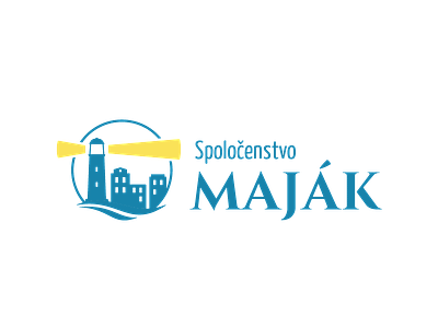 Spoločenstvo Maják brand branding christianity church city community lighthouse logo logoweb